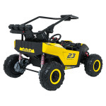 Elektrické autíčko Buggy Turbo 4x4, 24V - žlté
